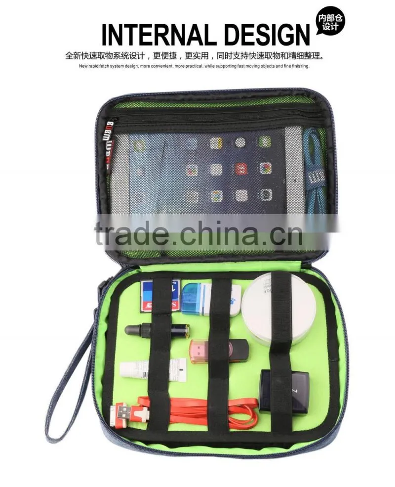 FASHION BUBM China Senior nylon Cosmetic bag,Ladies travel Cosmetic make up gift bag waterproof