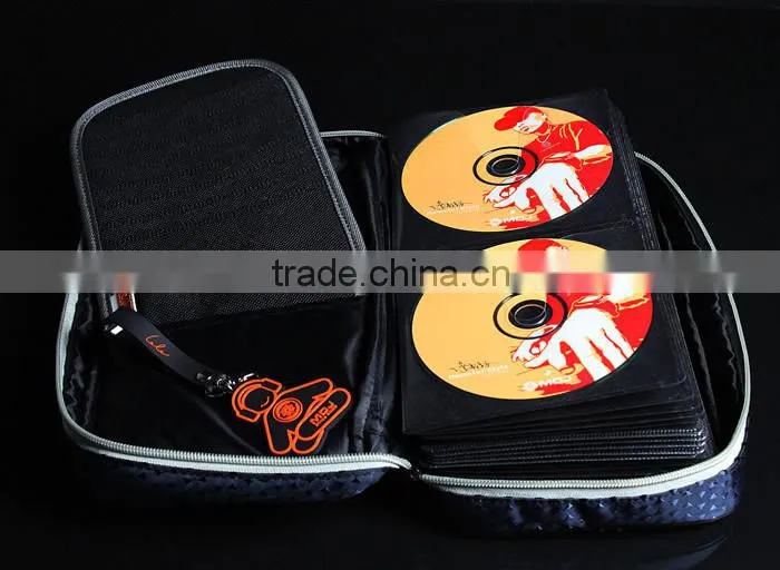 Fashion Portable 88 pcs CD Storage & Visor Case Blu-ray CD Case CD Box DVD Case CD Holder