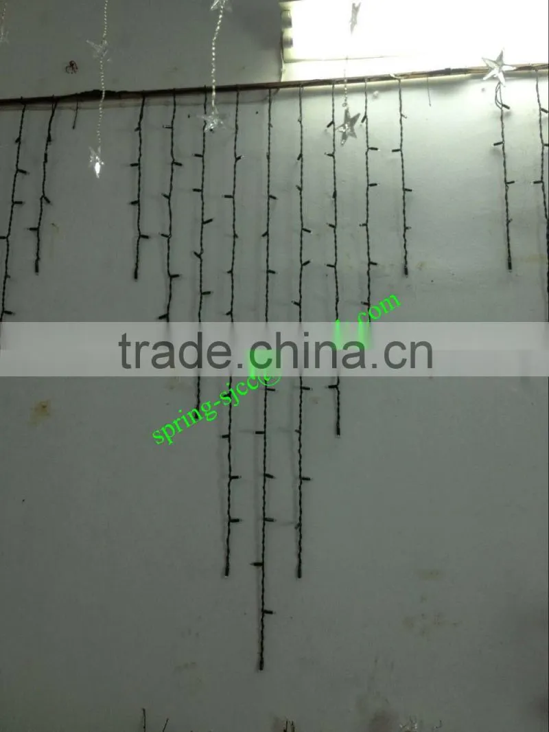 Icicle LED string light for decoration