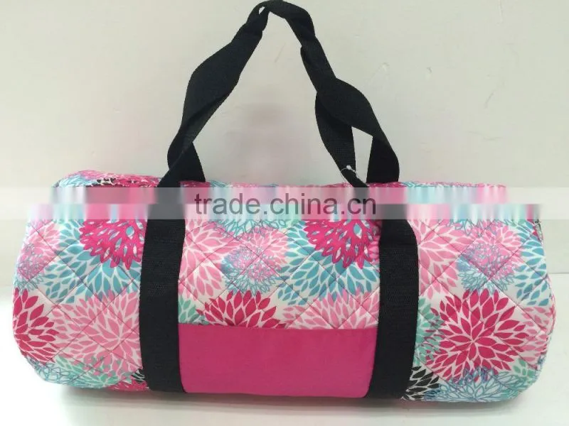 Cheap and hot sale Printed polyester travel bag