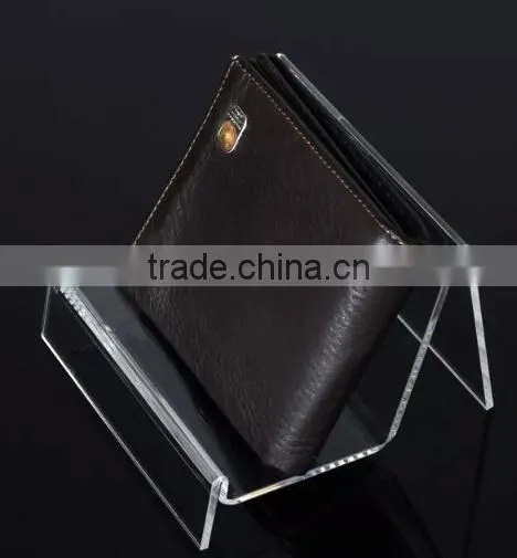 hot sale acrylic wallet display
