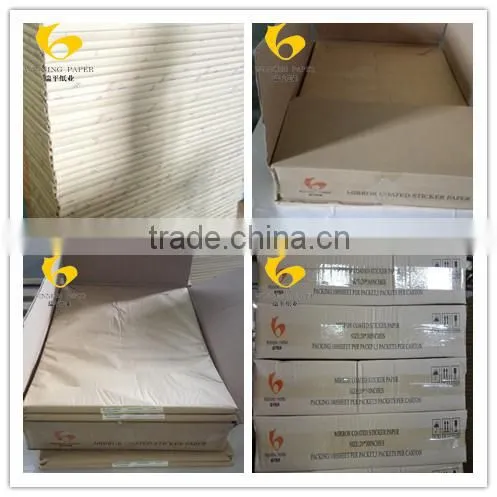 sticker high glossy paper