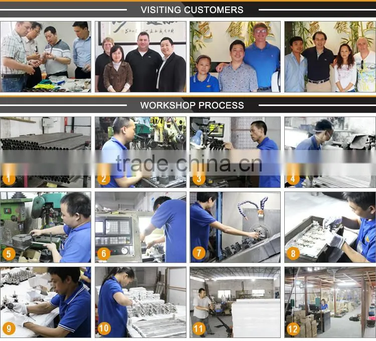 Wholesale production flow chart Anti-Collision Glass Wall Connector