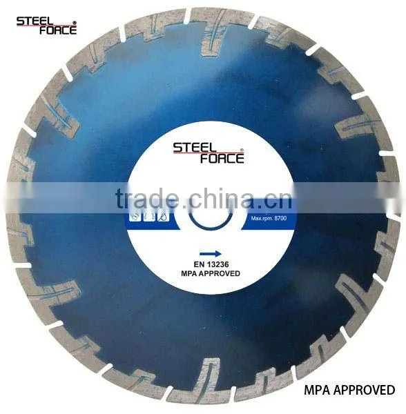 Hot Press Samurai Blade Concrete Saw Blade