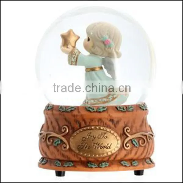Dog Figurine Resin Crafts Custom Snow globe