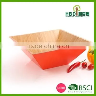 Orange color Salad bowl