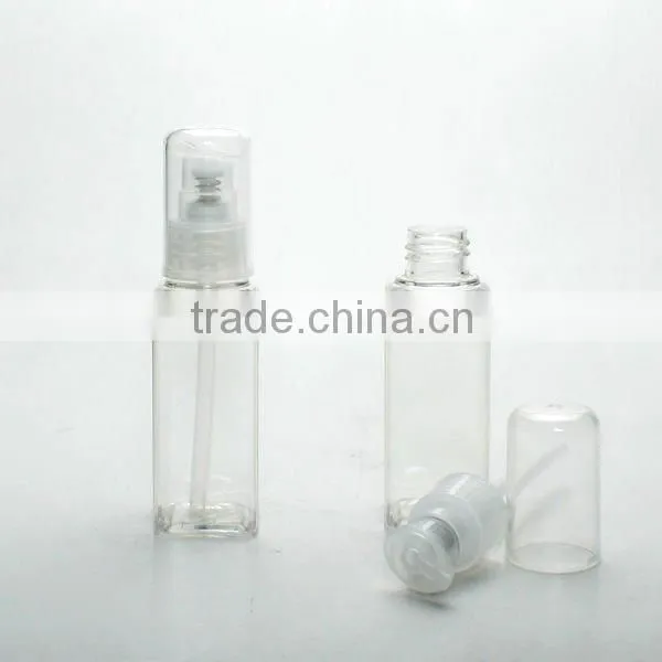 Treatment pump PET 60ml Square Clear