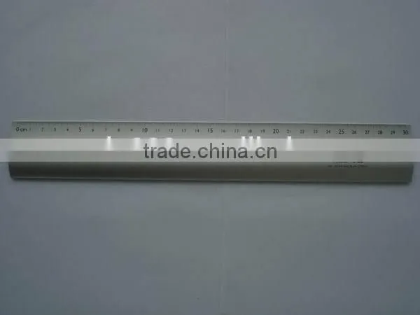 custom personalized 30cm 12' metal aluminium ruler