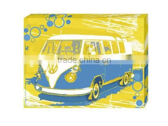 Classical bus canvas prints