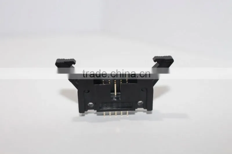 2.54mm black Big Latch v/t Ejector Header Connector 6~64pin