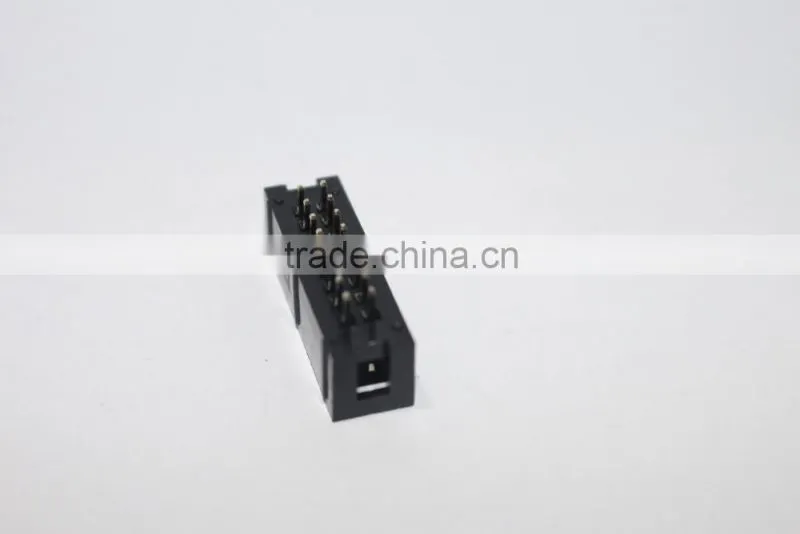 2.54mm black r/a Box Header Connector 10~40 pin