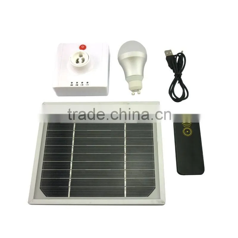 3w led solar power camping lantern light
