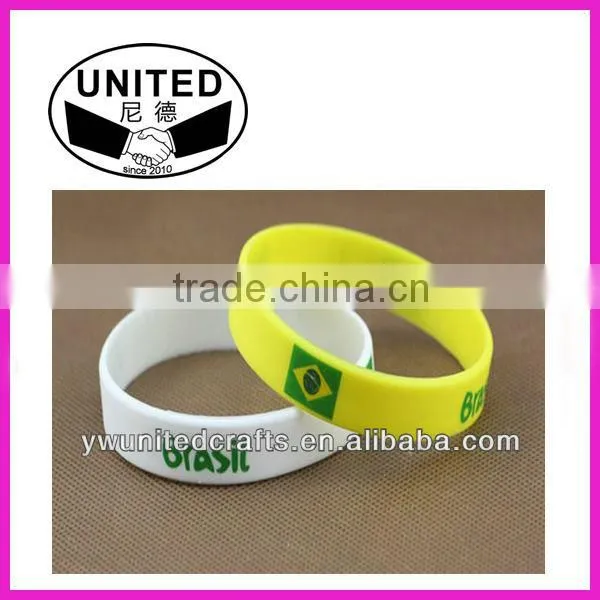 World Cup silicone band with Team logo