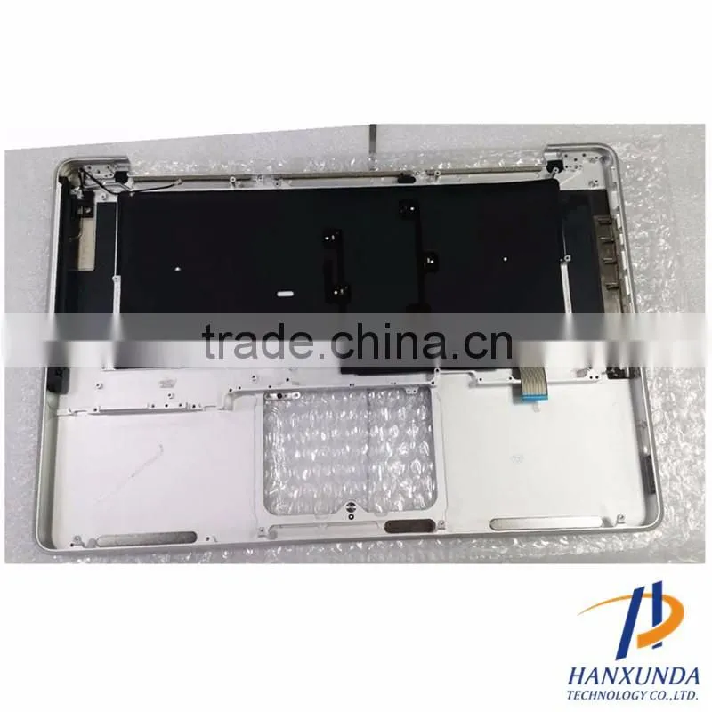 Wholesale 100%New 2011 2012 US version keyboard and Topcase for rMBP Pro A1286 assembly palmrest
