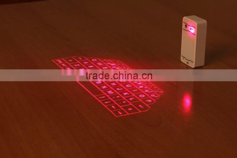 bluetooth virtual laser projection keyboard for mobile phone, pad,tablet pc and laptop
