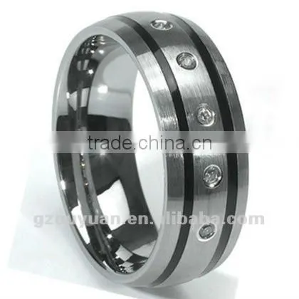 tungsten ring ,fashion wedding bands finger ring