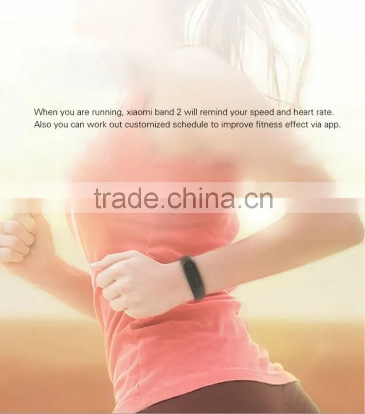 Original Xiaomi Mi Band 2 Heart Rate Monitor Smart Wristband
