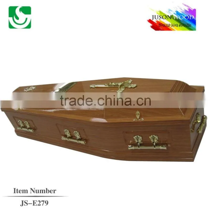 JS-E279 hot sale cheap antique funeral coffin