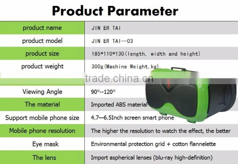 2016 new hd sexy xxx video VR Box 2.0 Google Cardboard Version Virtual Reality 3D Glasses VR Headset