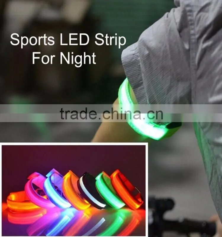 Amazing hot selling factory price colorful led cycling armband China