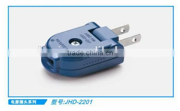 Top selling us 2 flat pin plug power cord plug electric plug