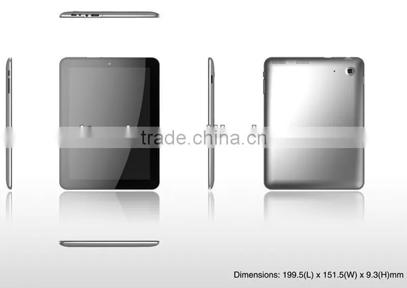 High definition 1024*768 android 1080p full hd tablet pc with camera