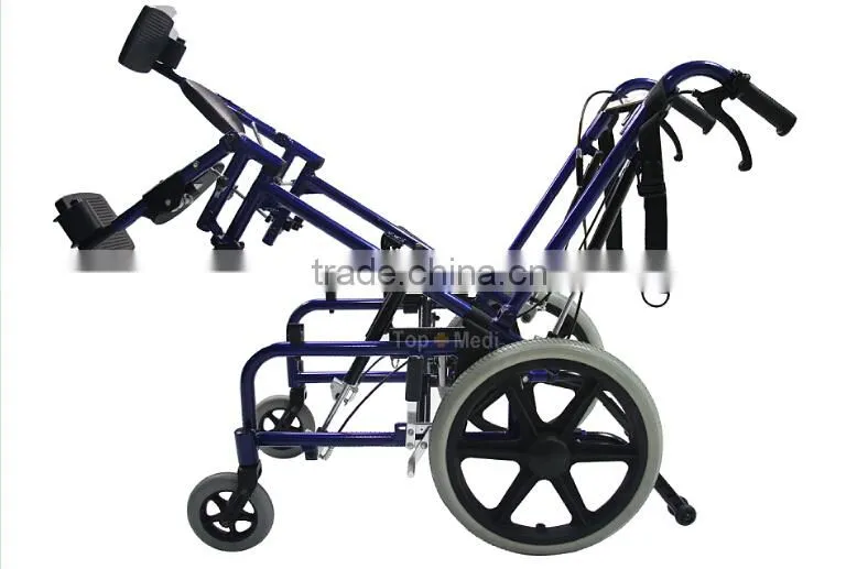 comfortable cerebral palsy reclining wheelchair