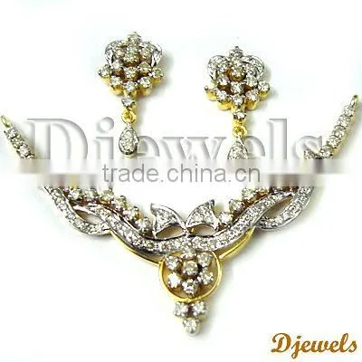 Diamond Necklace sets, Gold Necklace Sets, Diamond Jewelry