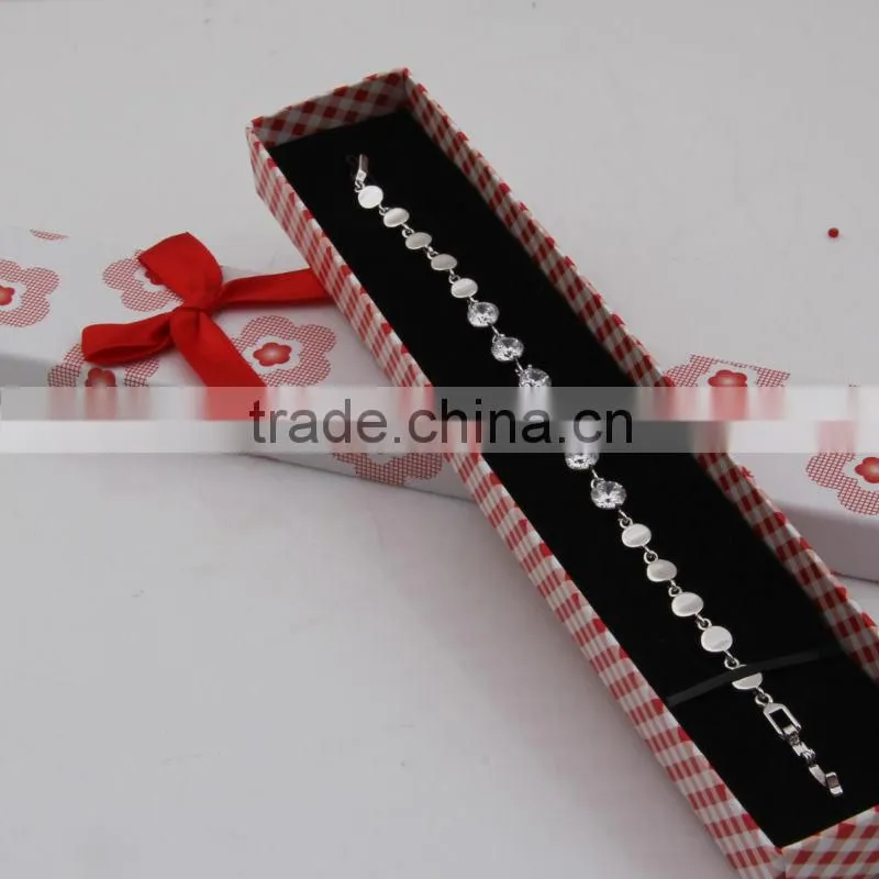 8.2" High Quality Paper Jewelry gift packaging bracelet box