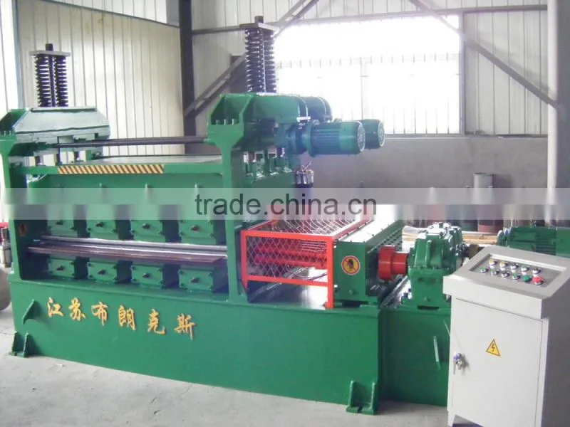 Bronx metal board straightening machine, leveller, metal roller leveling machine with low price QR-WG43-2x1500