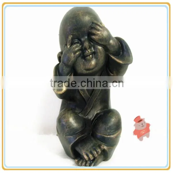 Shenzhen Resin Little Smiling Monk Craft
