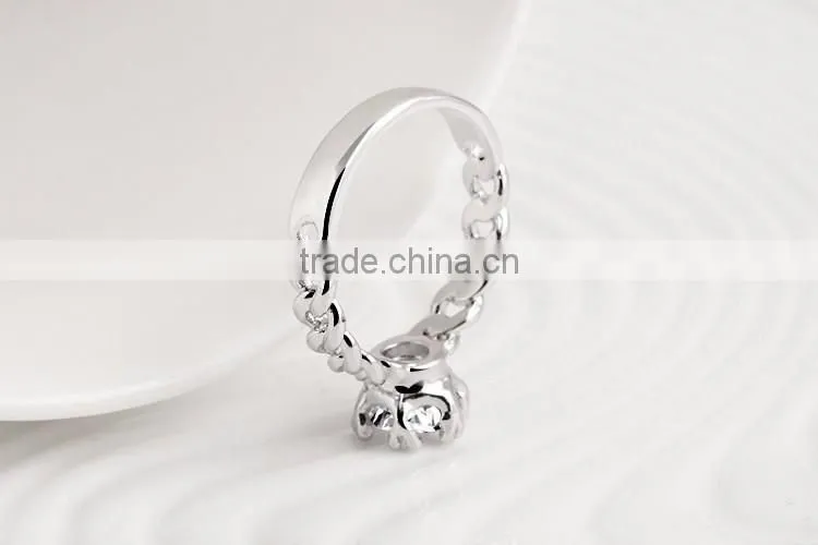 High quality 1 gram gold plated platinum wedding ring design