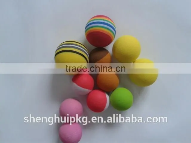 Cheap Custom LOGO EVA foam ball toy foam ball printing foam ball for promotional