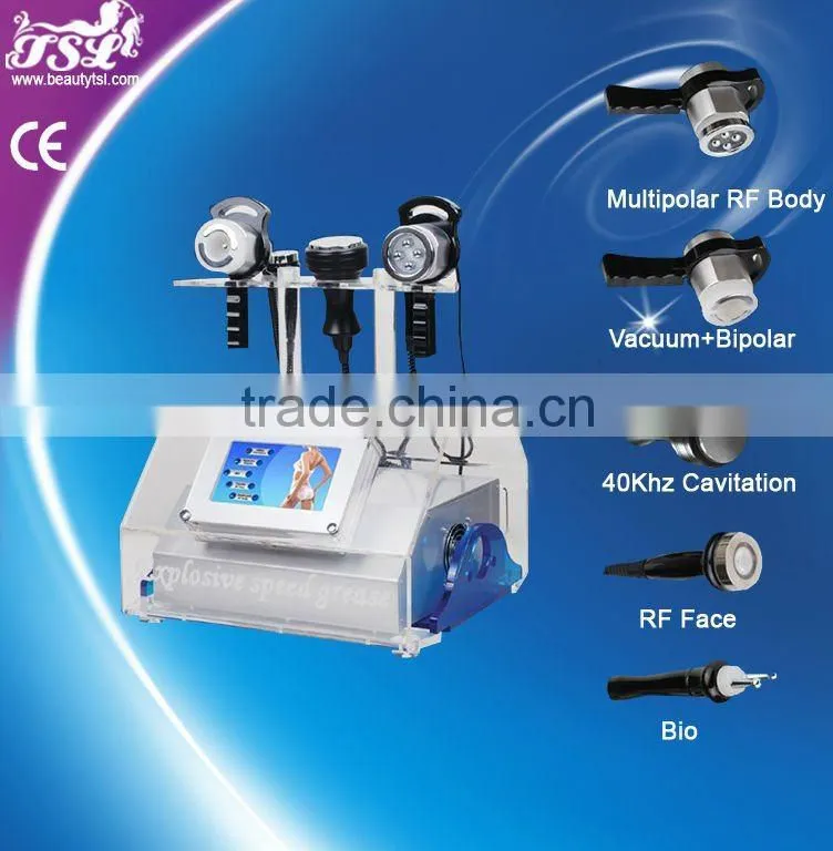 Smaller packing and less freight!40KHZ Ultrasonic Cavitation +RF +Vacuum Therapy Weight Loss