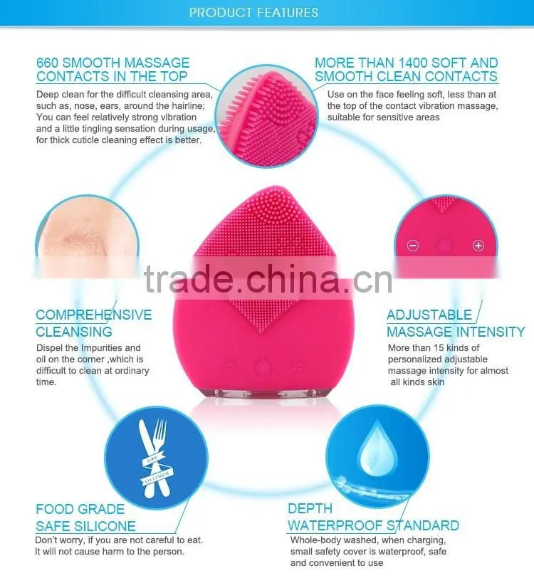 beauty salon equipment facial cleansing brush beauty products brush silicone