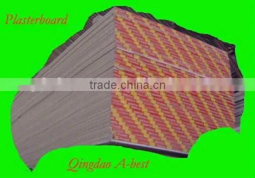 Moistureproof plaster Gypsum Board for drywall/partition/ceiling in construction and real estate