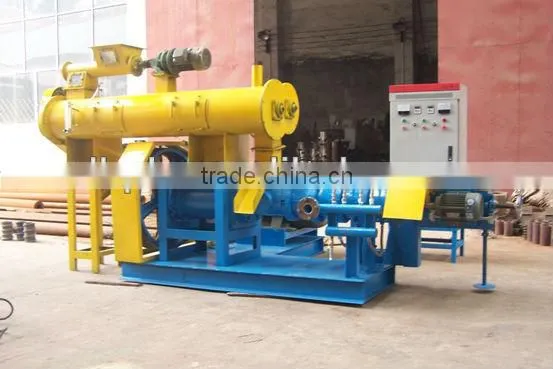 2012 Best seller wide output range automatically wet pet food extruder machine