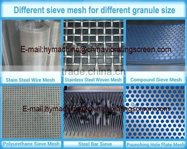 hong yuan supplier xxnx hot linear vibrating screen classifier