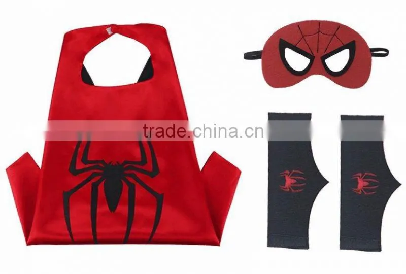 boy kid cape mask wristband set 4 most popular design in Amazon