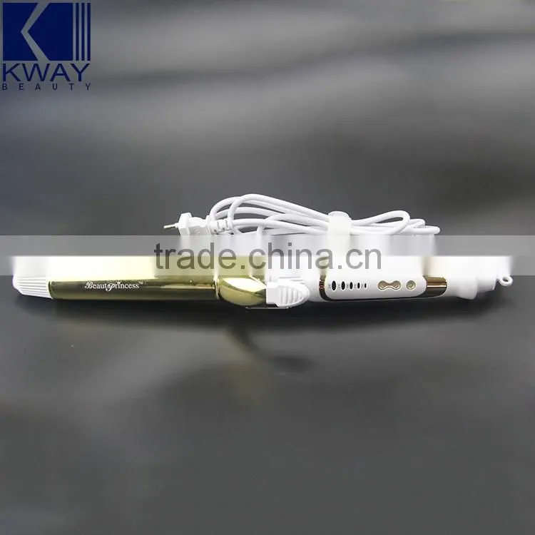 2015 high end personalized ceramic small hair curler & hair straightener