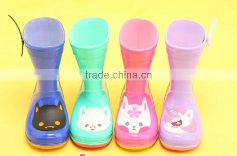 2016 New Design Kid's Fashionable PVC Shoes