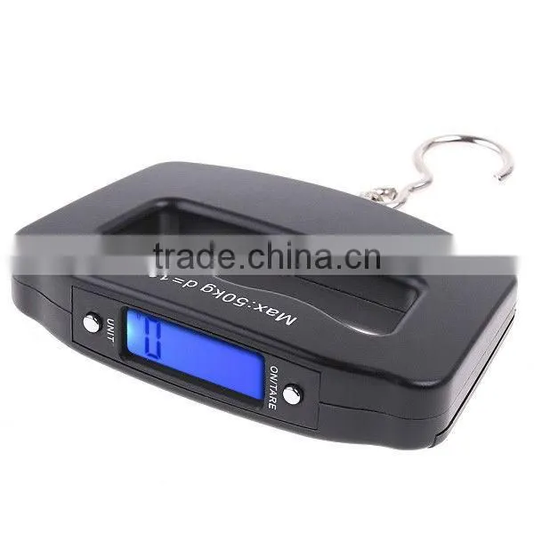 50kgx10g Mini Luggage Fishing Weighing Digital Scale