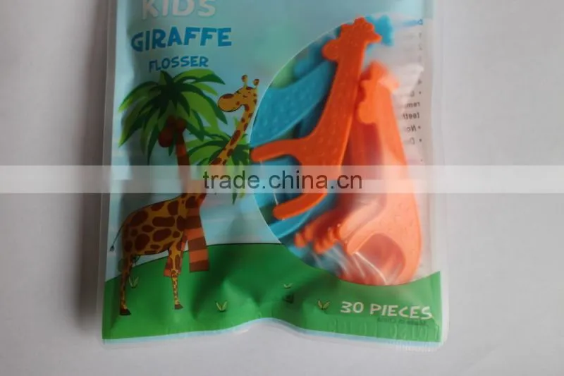 30pcs a Bag Individual Dental Floss Pick