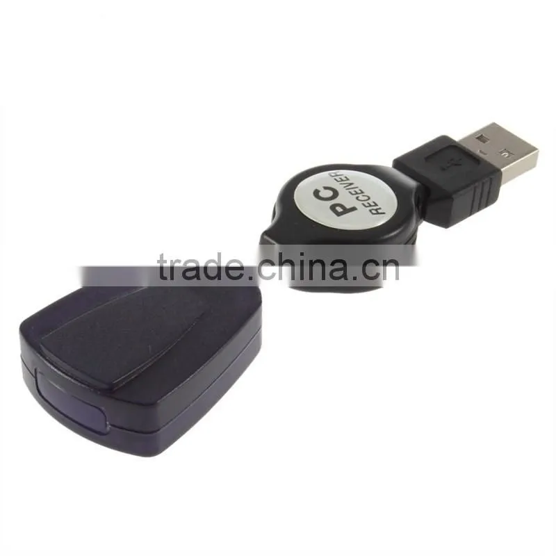 Hot Selling Wireless Controller PC Computer Remote Controller Media Center fly Mouse & USB Receiver For Windows 7 XP VISTA