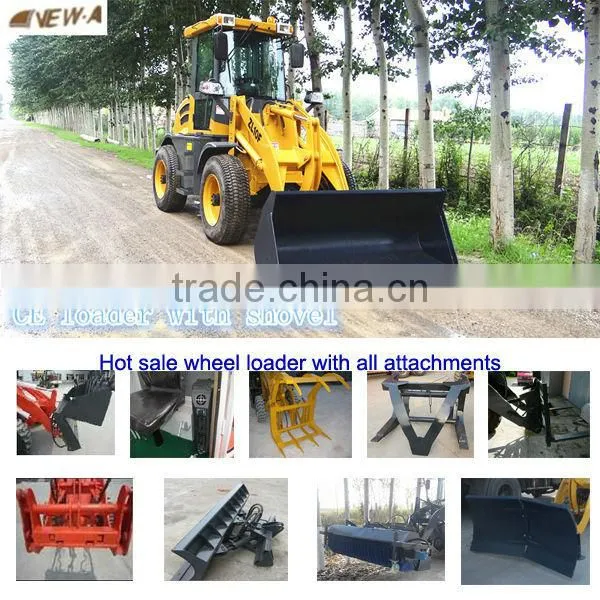 NEW 2016 hot sale ZL10 1.0ton CE mini garden loader