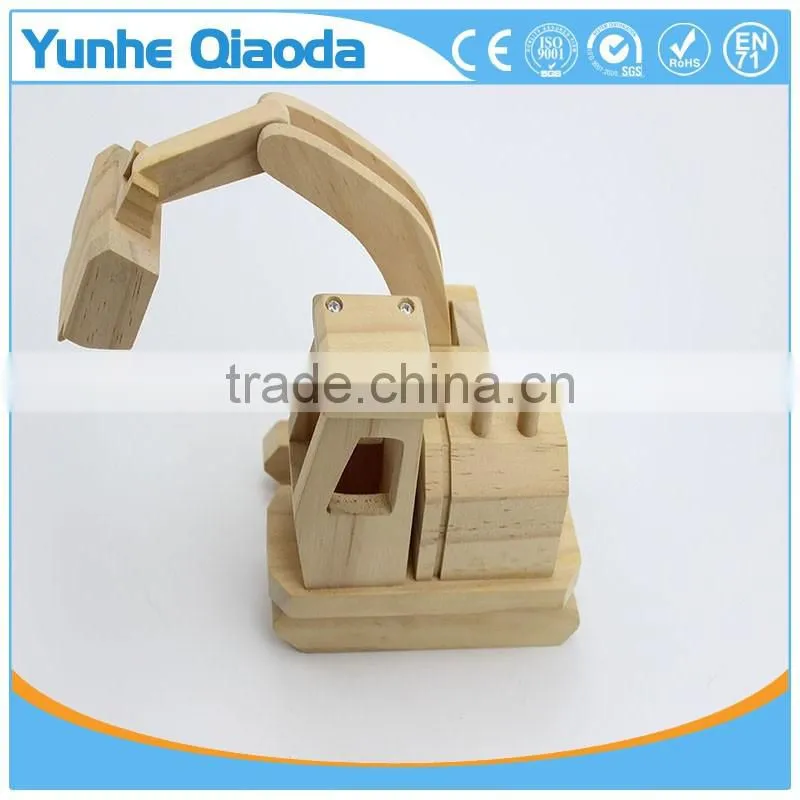 Vehicle Puzzles rooter 3D Woodcraft Kit Assemble Paint DIY Toys for Kids Adults the Best Birthday Gift