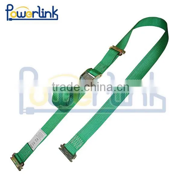 H70216 2 Inch x 25 ft. Heavy Duty Ratchet Tie Down Strap Up To 5000 lbs. With Dual J-Hook