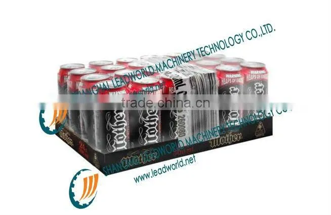 automatic botle wrapping packing and shrinking film wrapping machine and shrinking film wrapping machine