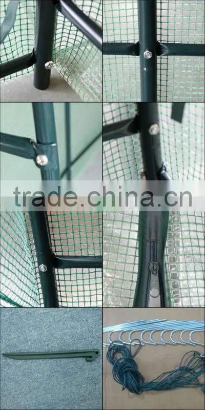 Steel Tube used greenhouse zipper door