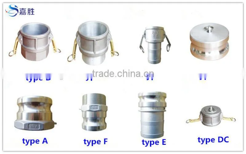 aluminium alloy quick coupling female to male